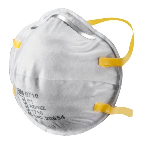 3M Respirator Classic 8710 Cupped Standard White 20 Pack 3M Respirator Classic 8710 Cupped Standard White 20 Pack