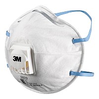 10-Pack 3M Respirator Valved Particulate 8822 P2
