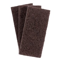 5-Pack 3M Doodlebug Pad 8541 Stripping Brown 254mm x 117mm