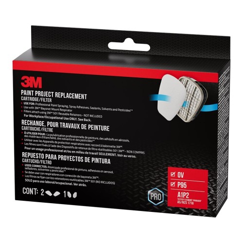 3M Performance Paint Project Respirator Supply Kit 6022P1-DC 3M Performance Paint Project Respirator Supply Kit 6022P1-DC