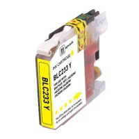 Brother LC233/LC231Y Yellow Ink Cartridge 550 Pages - Compatible