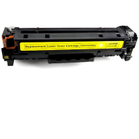 HP CC532A - CE412A Canon CART318Y - CART418Y Yellow Toner - Compatible