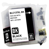 Brother LC137XLBK Black Ink Cartridge 1,200 Pages - Compatible