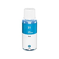 HP 31 - 1VU26AA Cyan Ink Bottle 8,000 Pages - Compatible