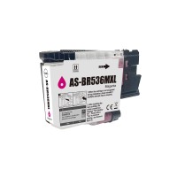 Brother LC536XLM Magenta Ink Cartridge 1,500 Pages - Compatible