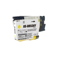 Brother LC536Y Yellow Ink Cartridge 900 Pages - Compatible