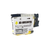Brother LC536XLY Yellow Ink Cartridge 1,500 Pages - Compatible