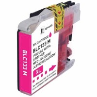 Brother LC133M - LC131M Magenta Ink Cartridge 600 Pages - Compatible Brother LC133M - LC131M Magenta Ink Cartridge 600 Pages - Compatible