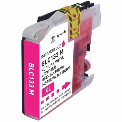 Brother LC133M - LC131M Magenta Ink Cartridge 600 Pages - Compatible Brother LC133M - LC131M Magenta Ink Cartridge 600 Pages - Compatible