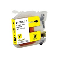 Brother LC135XLY Yellow Ink Cartridge 1,200 Pages - Compatible Brother LC135XLY Yellow Ink Cartridge 1,200 Pages - Compatible