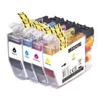 Brother LC3313 - LC3311 Value Pack C+Y+M+Bk 400 Pages - Compatible Brother LC3313 - LC3311 Value Pack C+Y+M+Bk 400 Pages - Compatible