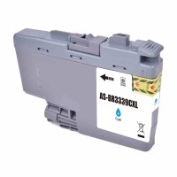 Brother LC3339XLC Super Hi-Yield Cyan Ink 5000 Pages - Compatible Brother LC3339XLC Super Hi-Yield Cyan Ink 5000 Pages - Compatible