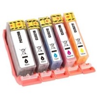 Canon CLi521 PGI520BK Value Pack 5 Ink Cartridges - Compatible