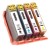 HP 564XL Inkjet Value Pack - BK / C / M / Y - Compatible