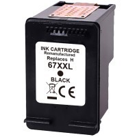 HP 67XL - 67XXL - 3YM57AA Black Ink 240 Pages - Compatible HP 67XL - 67XXL - 3YM57AA Black Ink 240 Pages - Compatible