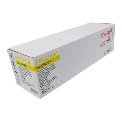 HP 201X - 201A Yellow Toner CF402X 2300 Pages - Compatible HP 201X - 201A Yellow Toner CF402X 2300 Pages - Compatible