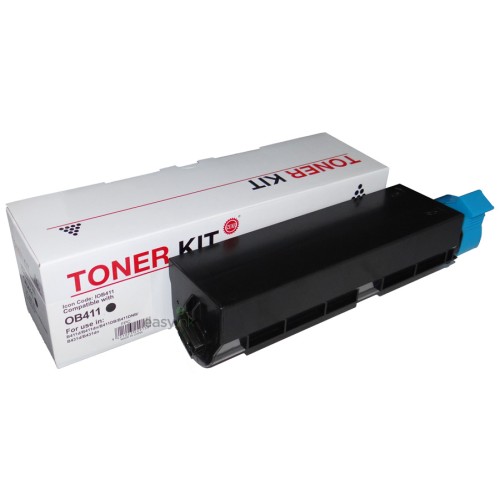 Oki 44574703 Toner Cartridge B411 B431 4,000 Pages - Compatible Oki 44574703 Toner Cartridge B411 B431 4,000 Pages - Compatible