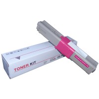 Oki C301 - 44973546 Magenta Toner Cartridge 1,500 Pages - Compatible WB Oki C301 - 44973546 Magenta Toner Cartridge 1,500 Pages - Compatible WB