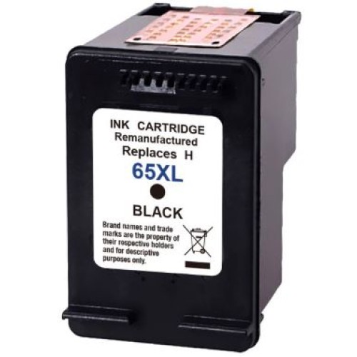 HP 65XL Hi-Yield Black Ink Cartridge 300 Pages - Compatible HP 65XL Hi-Yield Black Ink Cartridge 300 Pages - Compatible