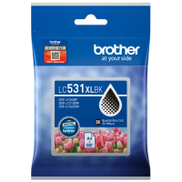 Brother LC531XLBK Black Ink Cartridge 350 pages - Genuine Brother LC531XLBK Black Ink Cartridge 350 pages - Genuine