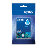 Brother LC536C Cyan Ink Cartridge 900 pages - Genuine Brother LC536C Cyan Ink Cartridge 900 pages - Genuine