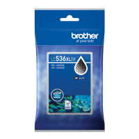 Brother LC536XLBK Black Ink Cartridge 2,500 Pages - Genuine Brother LC536XLBK Black Ink Cartridge 2,500 Pages - Genuine