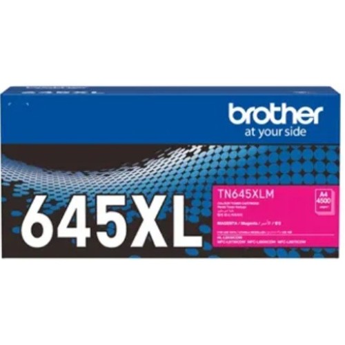 Brother TN645XLM Magenta Toner 4,500 Pages - Genuine Brother TN645XLM Magenta Toner 4,500 Pages - Genuine