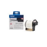 Brother DK22251 62mm Black and Red Continuous Paper Label - Genuine Brother DK22251 62mm Black and Red Continuous Paper Label - Genuine