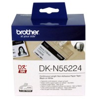 Brother DKN55224 54mm x 30.48m Continuous Paper Label - Genuine Brother DKN55224 54mm x 30.48m Continuous Paper Label - Genuine