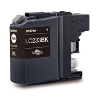 Brother LC233BK Black Ink Cartridge 550 Pages - Genuine