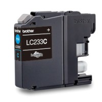 Brother LC233C Cyan Ink Cartridge 550 Pages - Genuine