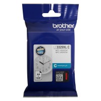 Brother LC3329XLC Cyan Ink Cartridge 1,500 Pages - Genuine