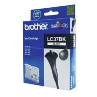 Brother LC37BK Black Ink Cartridge 350 Pages - Genuine