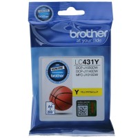Brother LC431Y Ink Cartridge Yellow 200 pages - Genuine