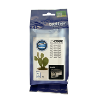 Brother LC436BK Black Ink Cartridge 3000 Pages - Genuine