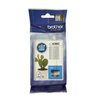 Brother LC436C Cyan Ink Cartridge 1500 Pages - Genuine