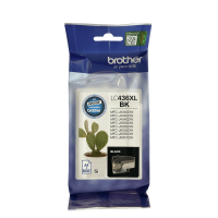 Brother LC436XLBK Hi-Yield Black Ink Cartridge 6000 Pages - Genuine