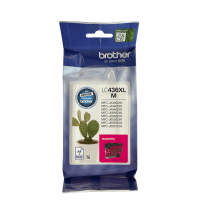 Brother LC436XLM Hi-Yield Magenta Ink Cartridge 5000 Pages - Genuine