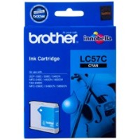 Brother LC57C Cyan Ink Cartridge 400 pages - Genuine Brother LC57C Cyan Ink Cartridge 400 pages - Genuine