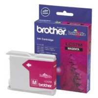 Brother LC57M Magenta Ink Cartridge 400 Pages - Genuine Brother LC57M Magenta Ink Cartridge 400 Pages - Genuine