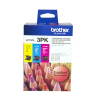 Brother LC73 Ink Cartridge 3 Pack Colours 600 Pages Each - Genuine Brother LC73 Ink Cartridge 3 Pack Colours 600 Pages Each - Genuine