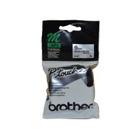 Brother M921 9mm Black on Silver Label Tape - Genuine Brother M921 9mm Black on Silver Label Tape - Genuine