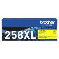 Brother TN258XLY Yellow Toner 2,300 Pages - Genuine