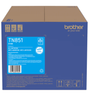 Brother TN851C Cyan Toner 6,500 Pages - Genuine