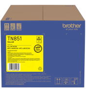 Brother TN851Y Yellow Toner 6,500 Pages - Genuine