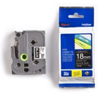 Brother TZE345 18mm White on Black Label Tape - Genuine