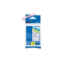Brother TZEMQE31 12mm Label Tape Black on Pastel Pink - Genuine