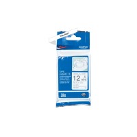 Brother TZER231 12mm Black on White Ribbon Tape - Genuine