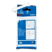 Brother TZeR234 12mm Gold on White Label Tape - Genuine