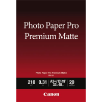 Canon PM-101 Photo Paper Pro Premium Matte 20 Sheets 210gsm A3+ (483mm x 329mm) Canon PM-101 Photo Paper Pro Premium Matte 20 Sheets 210gsm A3+ (483mm x 329mm)